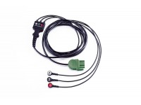 Trzyżyłowy kabel EKG do defibrylatora LIFEPAK 1000 nr 11111-000017